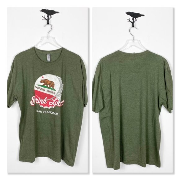 Duck Co California Republic Short Sleeve T-Shirt - Picture 1 of 7